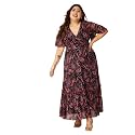 Miss Chase A Women39s Bohemian V-Neck Flutter
