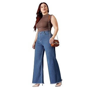 miss chase a women39s bootcut high rise regular-length stretchable denim shaping jeans