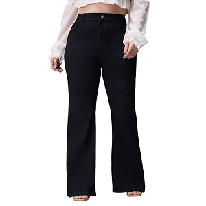 miss chase a women39s bootcut high rise regular-length stretchable denim shaping jeans