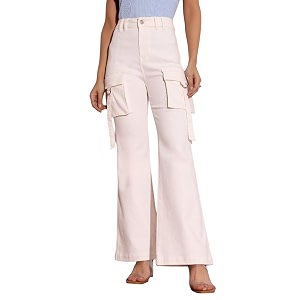 miss chase women39s bootcut high rise regular stretchable denim jeans