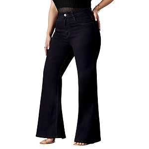 miss chase a women39s bootcut high rise regular-length stretchable denim shaping jeans