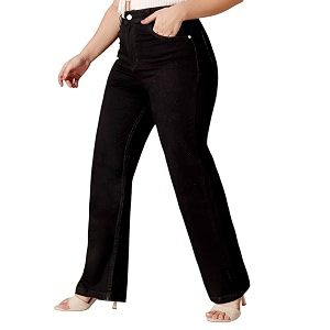 miss chase a women39s bootcut high rise regular stretchable denim jeans