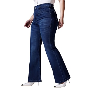miss chase a women39s bootcut high rise regular-length stretchable denim shaping jeans