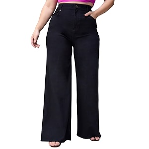 miss chase a women39s bootcut high rise regular stretchable denim jeans