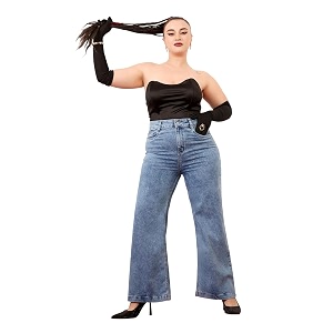 miss chase a women39s bootcut high rise regular-length stretchable denim shaping jeans