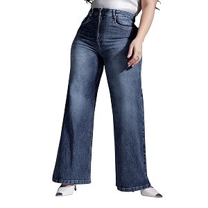 miss chase a women39s bootcut high rise regular stretchable denim jeans