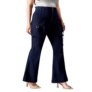 miss chase a women39s bootcut high rise regular-length stretchable denim shaping jeans
