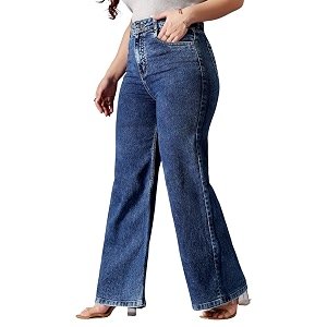 miss chase a women39s bootcut high rise regular-length stretchable denim shaping jeans