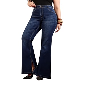 miss chase a women39s bootcut high rise regular-length stretchable denim shaping jeans