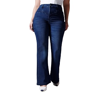 miss chase a women39s bootcut high rise regular-length stretchable denim shaping jeans