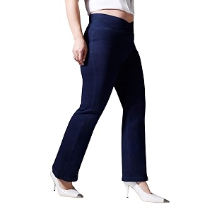 miss chase a women39s bootcut high rise regular-length stretchable denim shaping jeans