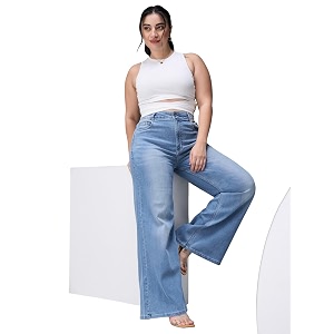 miss chase a women39s bootcut high rise regular length stretchable denim jeans