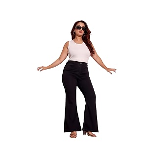 miss chase a women39s bootcut high rise regular-length stretchable denim shaping jeans