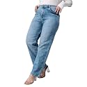Miss Chase A+ Women's Bootcut High Rise Regular-Length Stretchable Denim Shaping Jeans