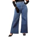 Miss Chase A+ Women's Bootcut High Rise Regular Length Stretchable Denim Jeans