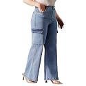 Miss Chase A+ Women's Bootcut High Rise Regular-Length Stretchable Denim Shaping Jeans