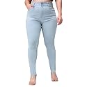 Miss Chase A+ Women's Bootcut High Rise Regular Length Stretchable Denim Jeans