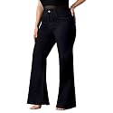 Miss Chase A+ Women's Bootcut High Rise Regular-Length Stretchable Denim Shaping Jeans