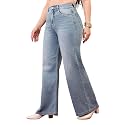 Miss Chase A+ Women's Bootcut High Rise Regular Length Stretchable Denim Jeans