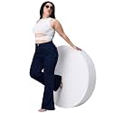 Miss Chase A+ Women's Bootcut High Rise Regular-Length Stretchable Denim Shaping Jeans