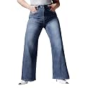 Miss Chase A+ Women's Bootcut High Rise Regular-Length Stretchable Denim Shaping Jeans