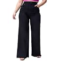 Miss Chase A+ Women's Bootcut High Rise Regular-Length Stretchable Denim Shaping Jeans