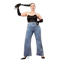 Miss Chase A+ Women's Bootcut High Rise Regular-Length Stretchable Denim Shaping Jeans