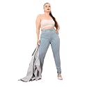 Miss Chase A+ Women's Bootcut High Rise Regular Length Stretchable Denim Jeans