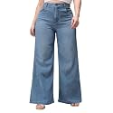 Miss Chase A+ Women's Bootcut High Rise Regular-Length Stretchable Denim Shaping Jeans