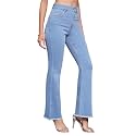 Miss Chase Women's Bootcut High Rise Regular Stretchable Denim Jeans