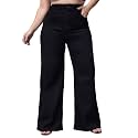 Miss Chase A+ Women's Bootcut High Rise Regular Stretchable Denim Jeans