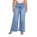 Miss Chase A+ Women's Bootcut High Rise Regular Stretchable Denim Jeans