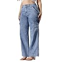 Miss Chase A+ Women's Bootcut High Rise Regular Length Stretchable Denim Jeans