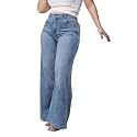 Miss Chase A+ Women's Bootcut High Rise Regular Stretchable Denim Jeans