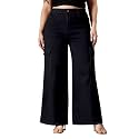 Miss Chase A+ Women's Bootcut High Rise Regular Stretchable Denim Jeans