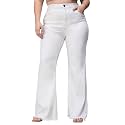Miss Chase A+ Women's Bootcut High Rise Regular-Length Stretchable Denim Shaping Jeans