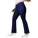 Miss Chase A+ Women's Bootcut High Rise Regular Stretchable Denim Jeans