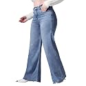 Miss Chase A+ Women's Bootcut High Rise Regular Length Stretchable Denim Jeans