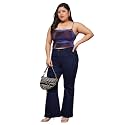 Miss Chase A+ Women's Bootcut High Rise Regular Stretchable Denim Jeans