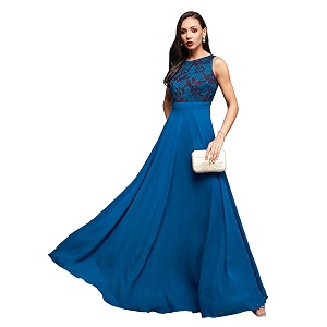 miss chase women39s brick red amp dusty green boat neck sleeveless self design lace overlaid regular dress
