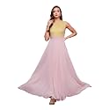Miss Chase Women's Brick Red &amp; Dusty Green Boat Neck Sleeveless Self Design Lace Overlaid Regular Dress
