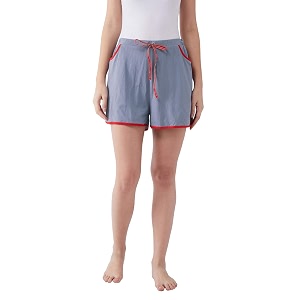 Miss Chase Womens Comfortable Gray Solid Cotton