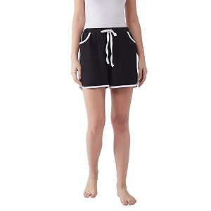 Miss Chase Womens Comfortable Black Solid Cotton