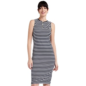 Miss Chase Womens Comfortable Round Neck Sleeveless
