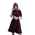 Miss Chase Women39s Comfortable Round Neck Sleeveless