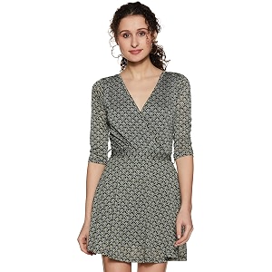 Miss Chase Womens Cotton Wrap Dress