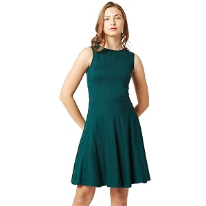 Miss Chase Womens Cotton Skater Dress