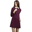 Miss Chase Women39s Cotton Collared Shift Dress
