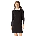 Miss Chase Women39s Cotton Collared Shift Dress