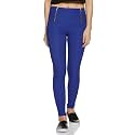 Miss Chase Women's Dark Grey Solid Slim Fit High Waist Jeggings with Zipper